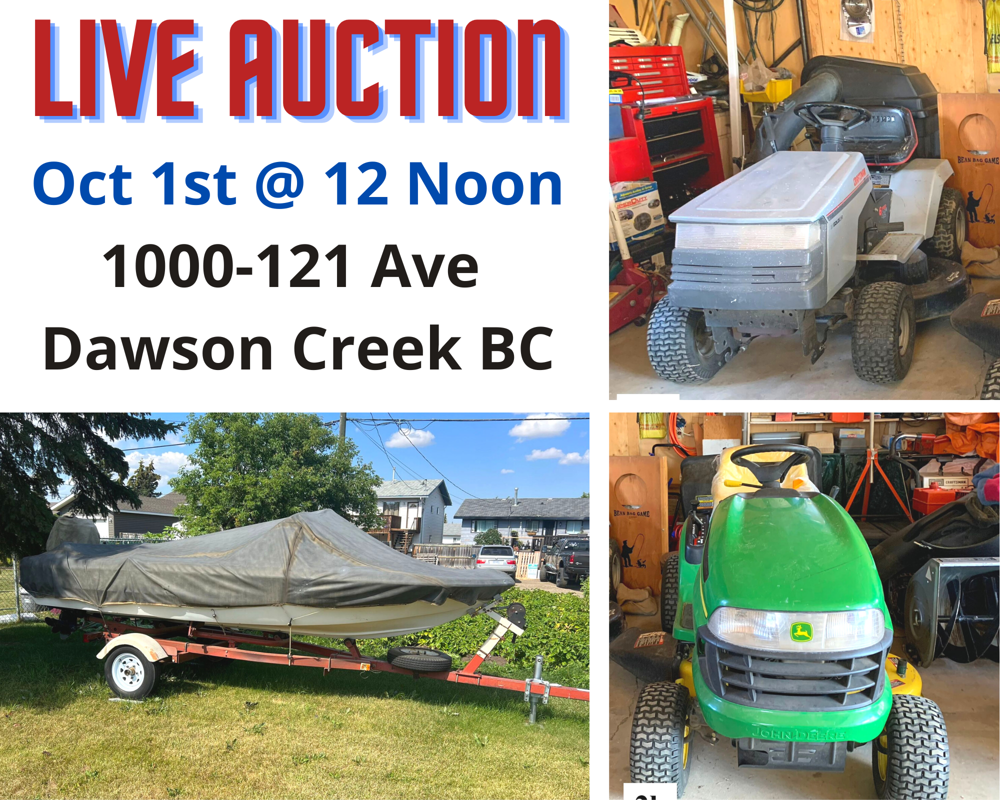 Saturday October 1st Live Auction for Lawrence & Gunda Napen | Rhythm ...